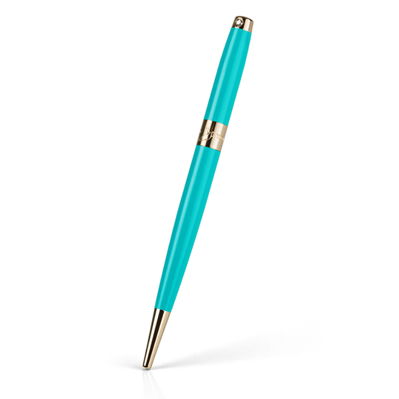 水晶筆-藍綠色
