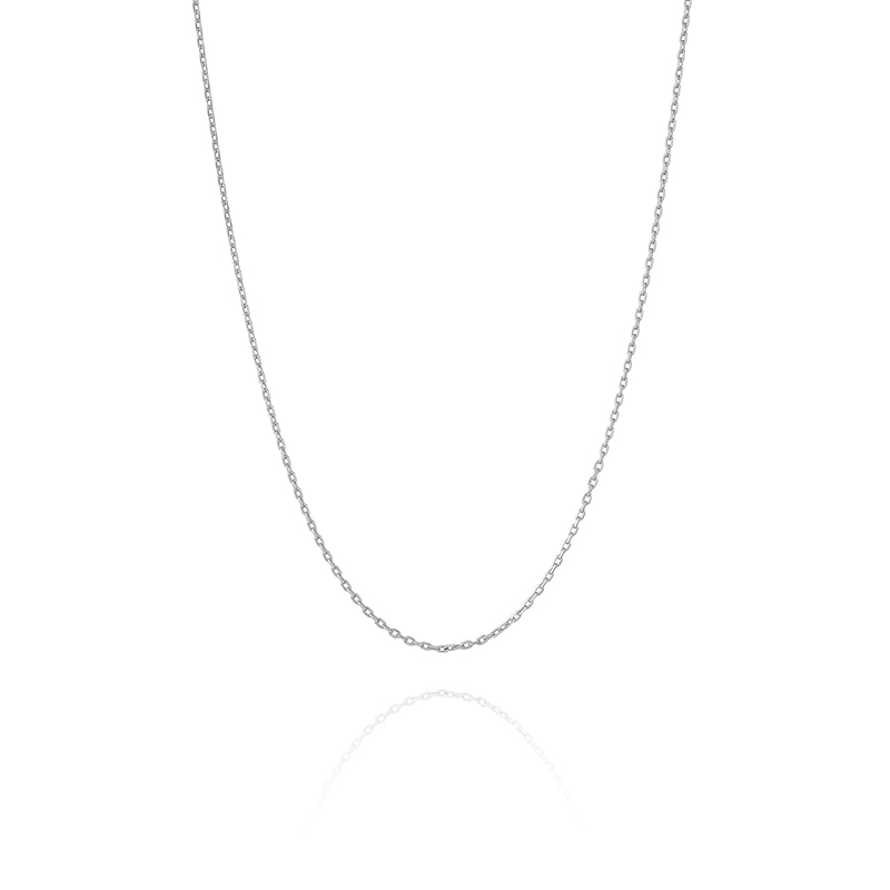 Content diamond cut cable chain sterling silver image 1 800x800