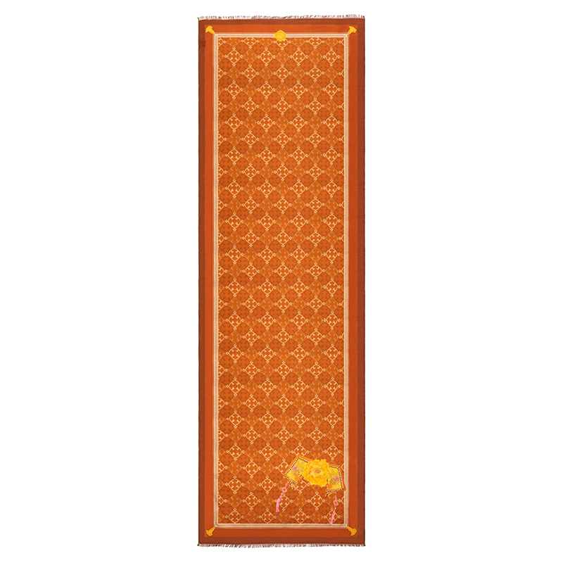 Content manchurian elegance long scarf bronze image 1 800x800